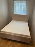Łóżko Ikea IDANÄS + materac Wellpur gold f30