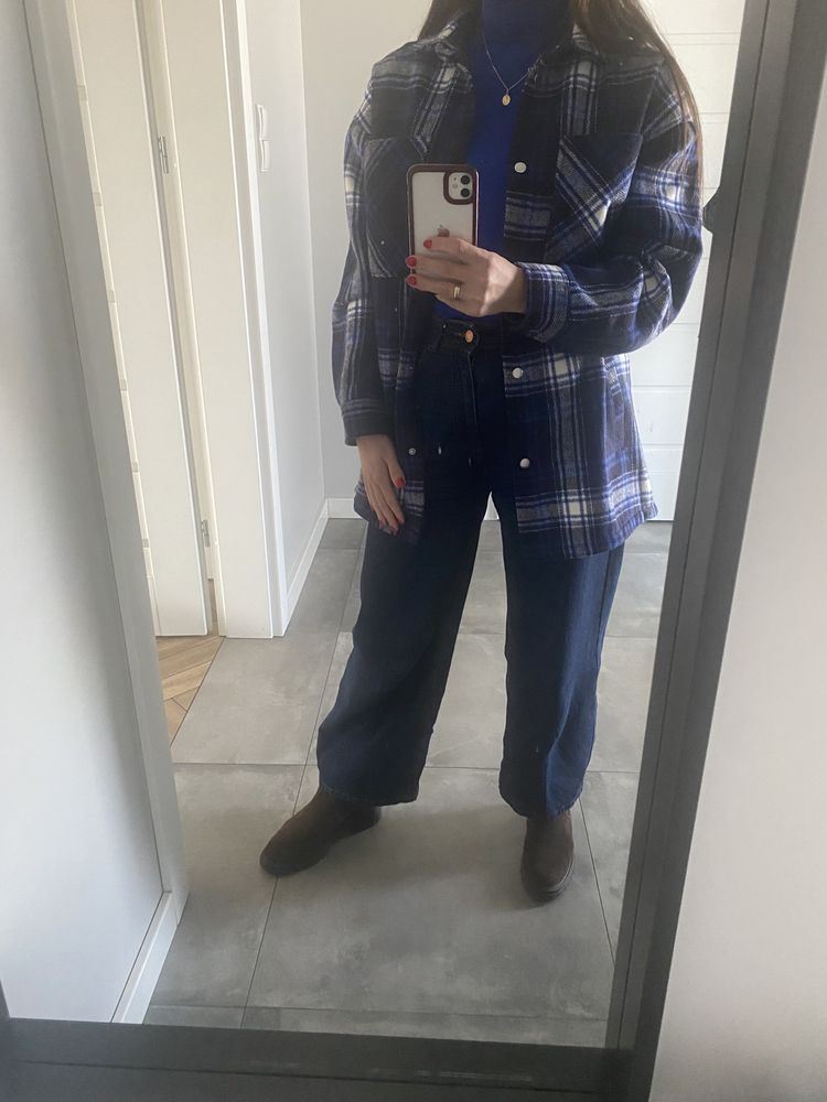 Kurtka w kratę H&M