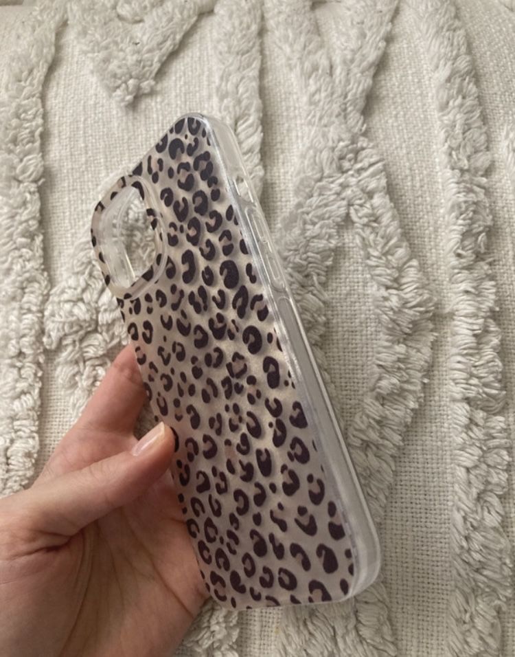 Etui case pokrowiec iphone15 ip15 panterka leopard cętki boho insta