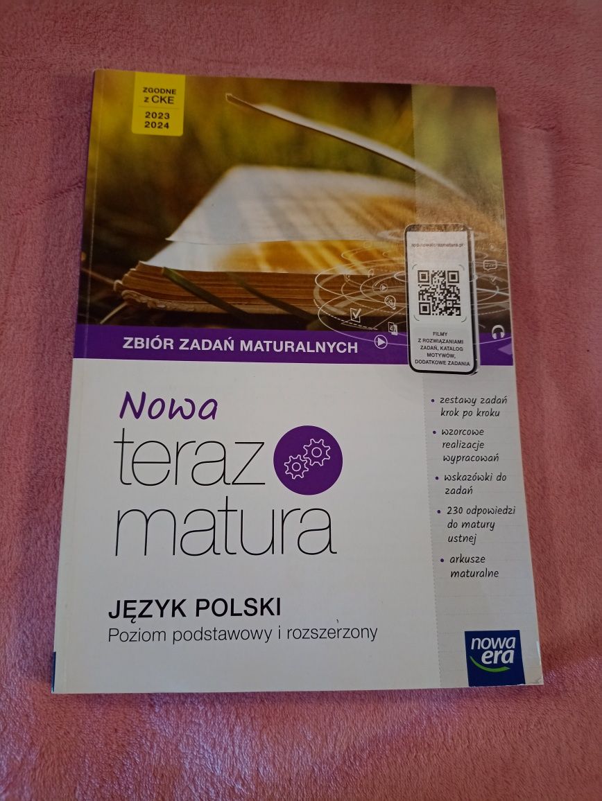 Zbiór zadań maturalnych nowa teraz matura język polski podst. i rozsz.