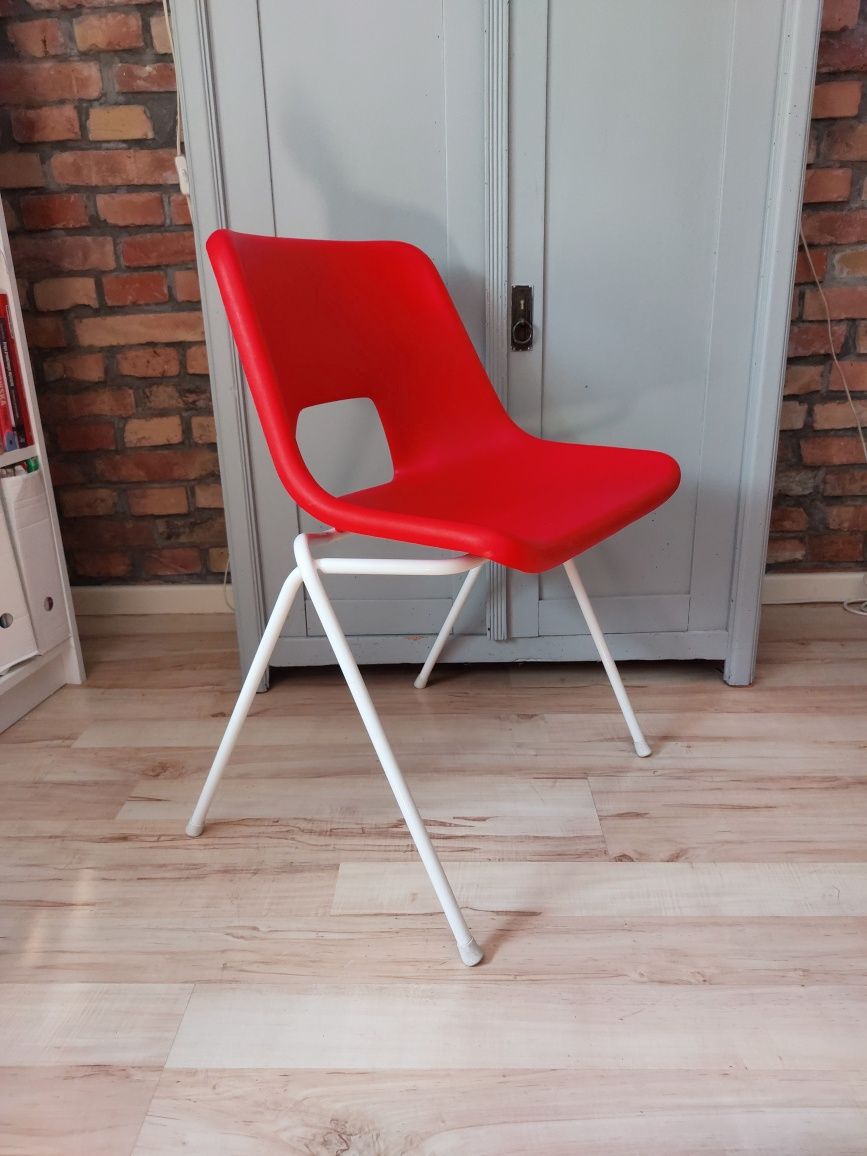 krzesło vintage duński proj. Niels Gammelgaard lata 70/80-te dla IKEA