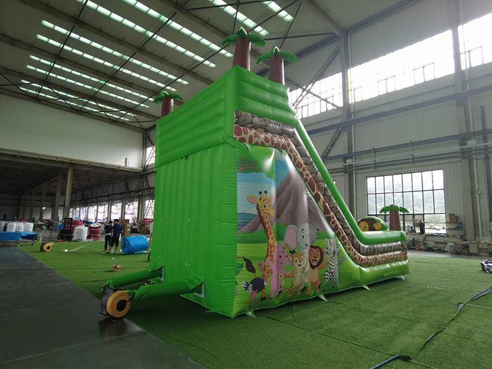 zjeżdżalnia dmuchana SAFARI dmuchaniec dmuchańce