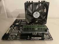Procesor amd fx8300 z plytą głowną, ramem i chłodzeniem