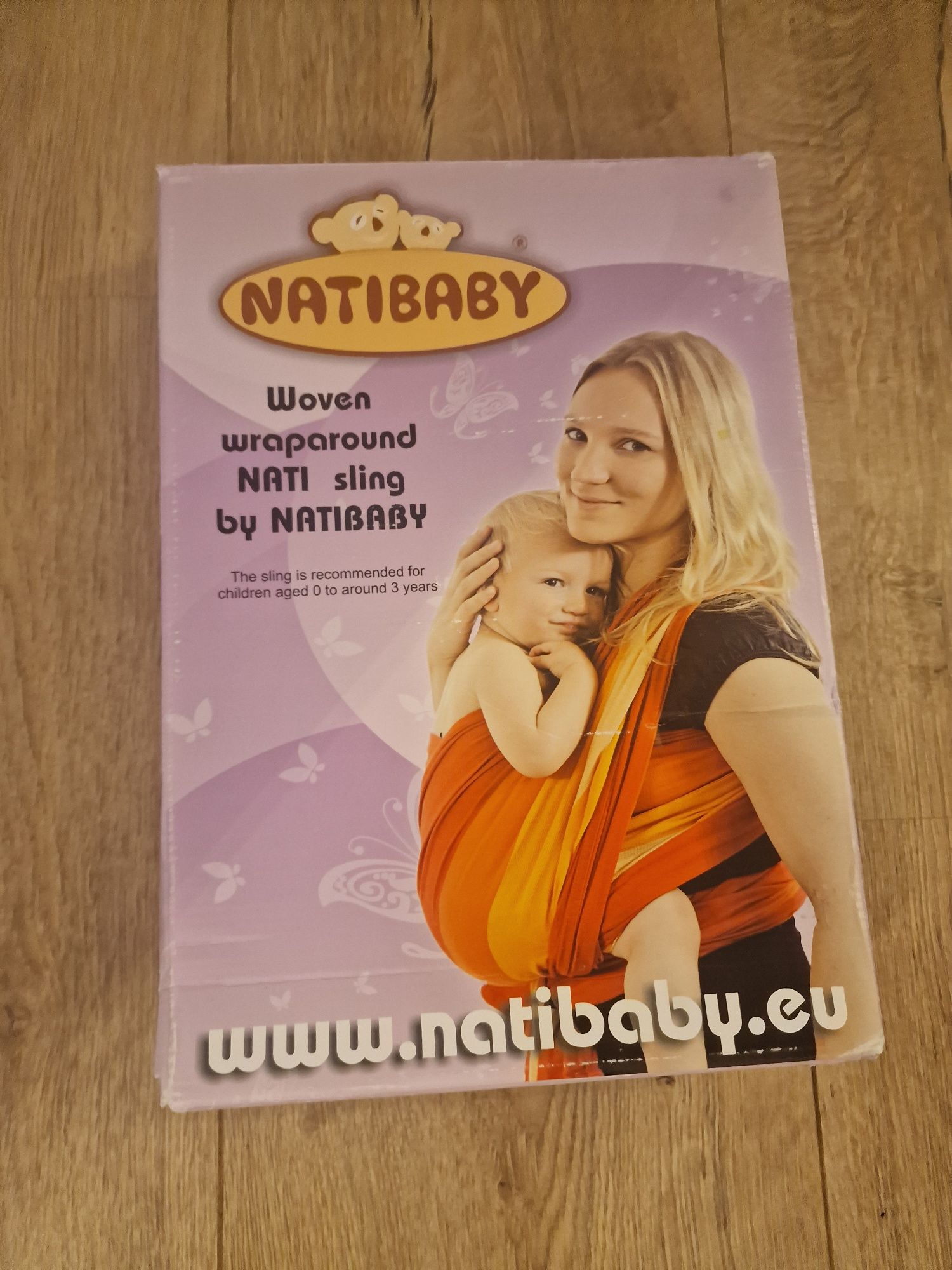 Chusta tkana do noszenia niemowląt natibaby