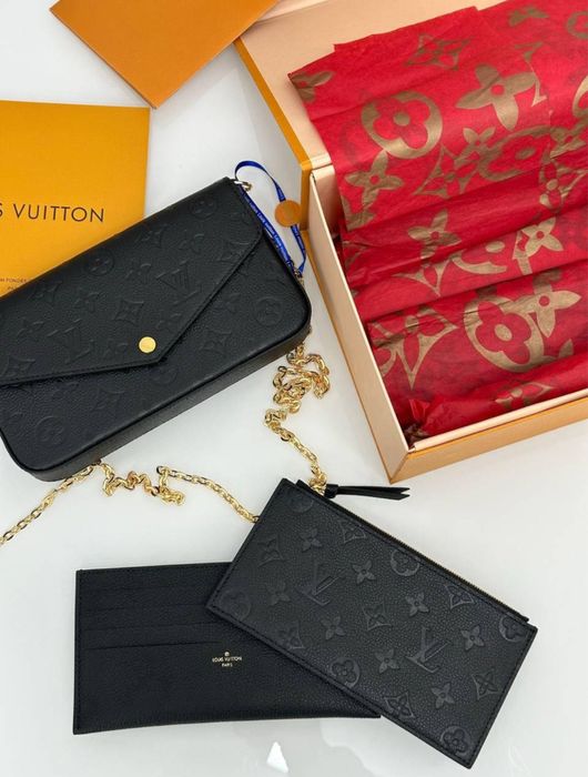 Сумка,  клатч Louis Vuitton felicie. ОРИГІНАЛ!!!