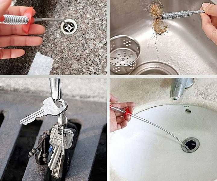 CHWYTAK Sprężynowy ELASTYCZNY DO ŚRUB Długi ŁAPKI Pazurki 60cm. Super