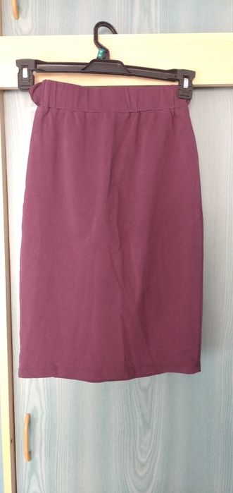 Spódnica bordowa Marie Zelie XXS