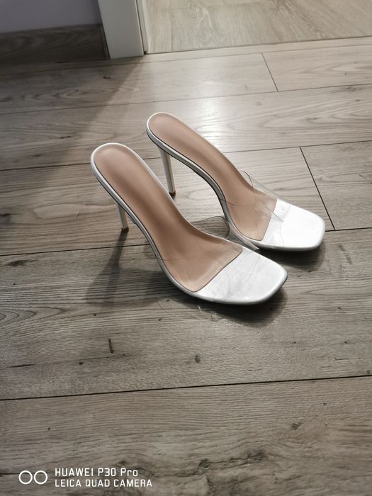 Klapmk szpilki r 44 wygodne przezroczyste