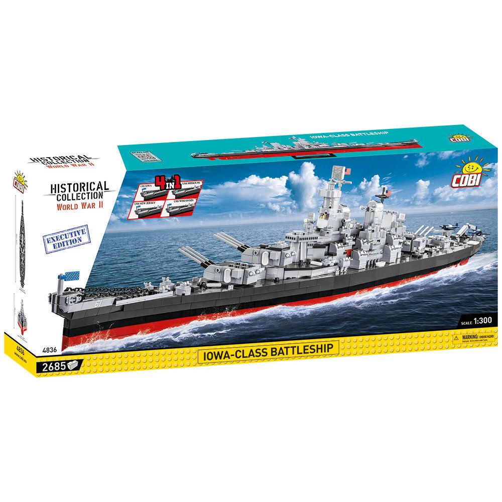 Hc Wwii /4836/ Iowa-Class Battleship Ex.ed. 2685