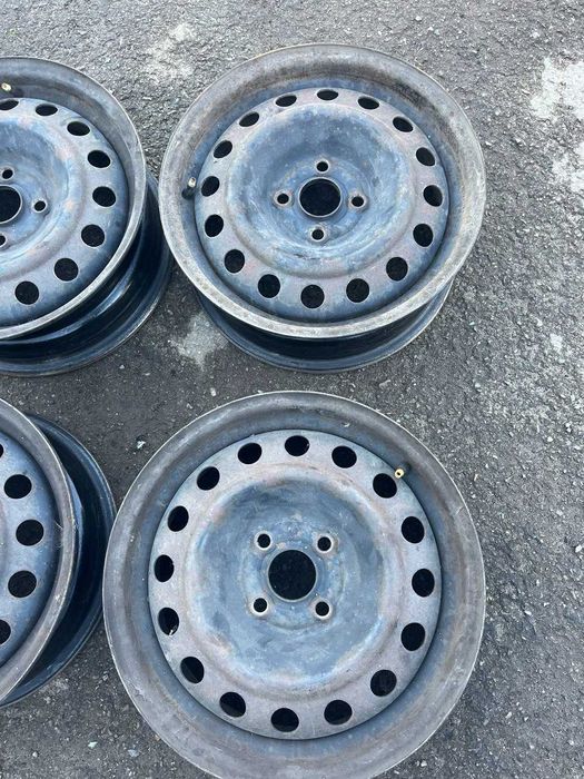 Сталеві диски R15, 4x100, DIA 54.1, з Kia Rio 3