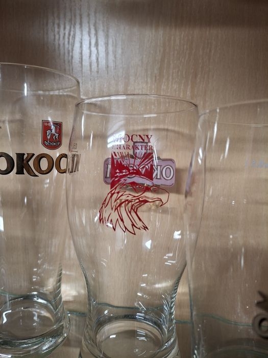 Okocim  Birofilistyka Browary kolekcja szklanek kufli