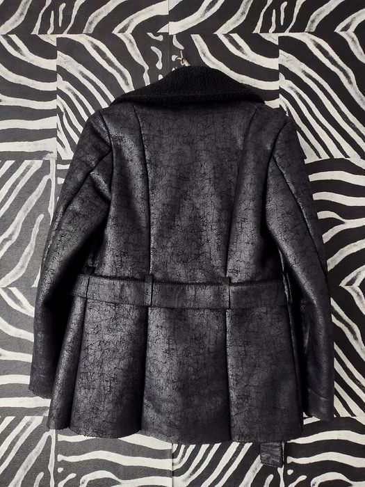 Czarny kożuszek Big star kurtka damska futerko r. S