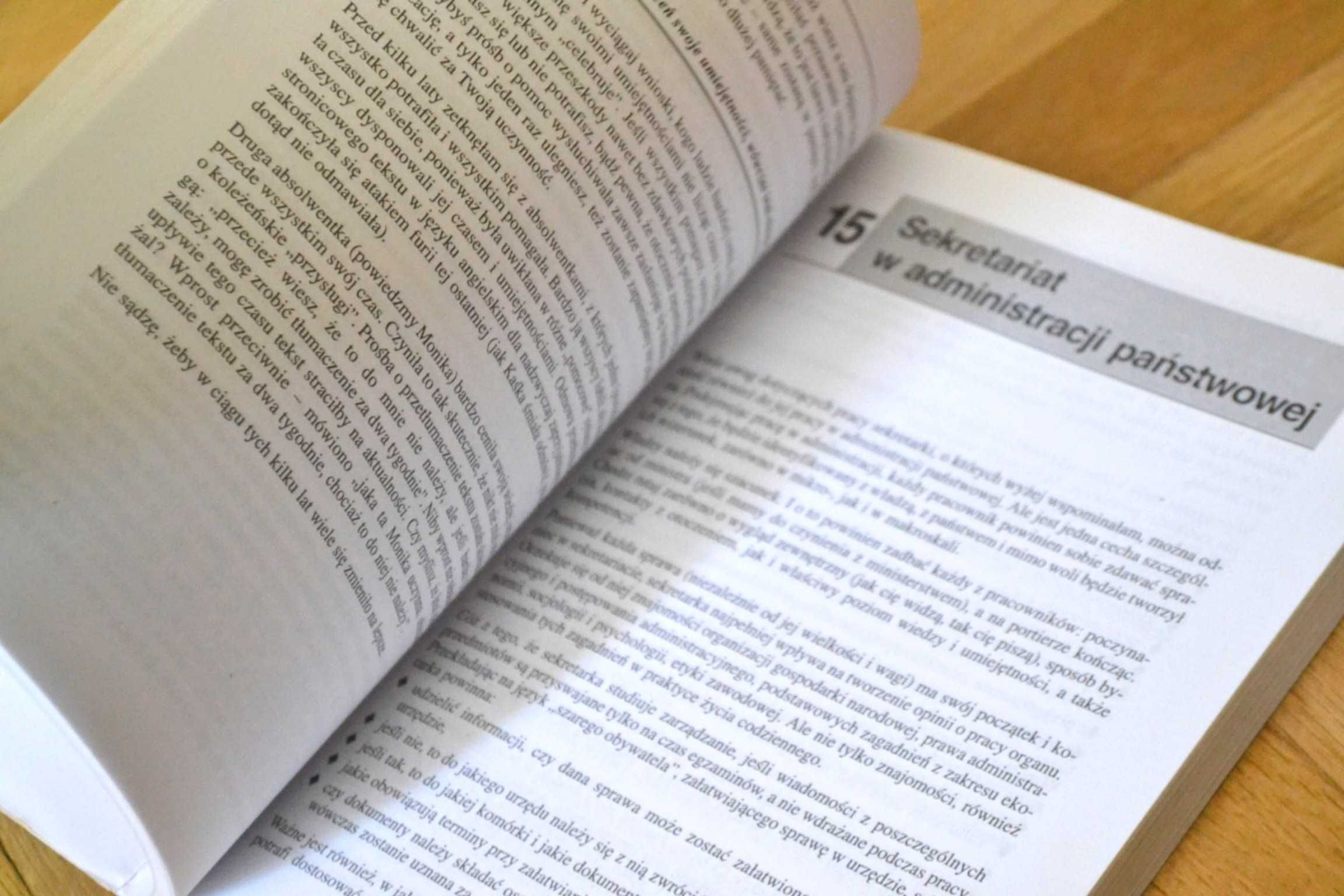 SEKRETARIAT książka poradnik podręcznik, Halina Fuchsel szybka wysyłka