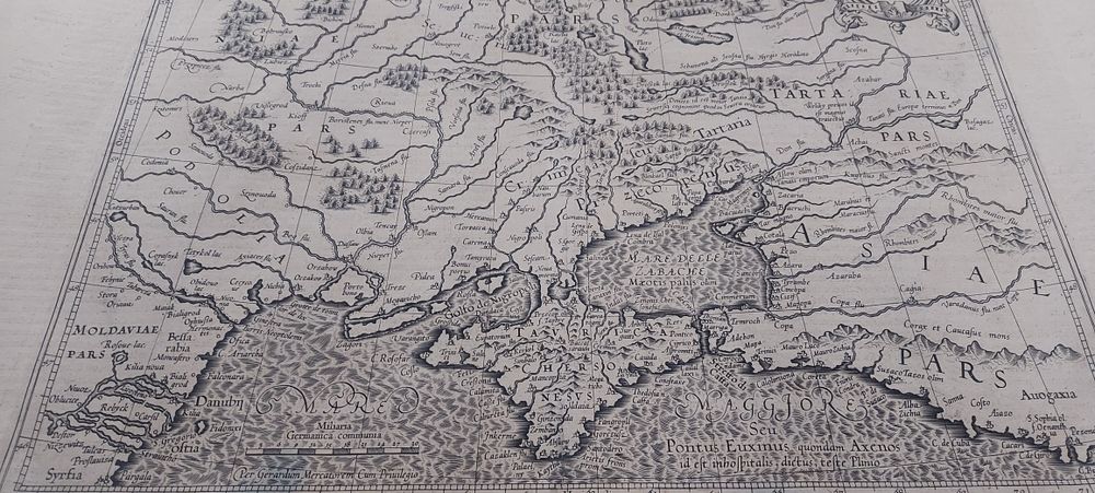 Карта України, Криму, 1620-ті