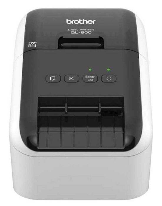 Impressora Etiquetas Preto/Vermelho QL-800 PORTES GRÁTIS