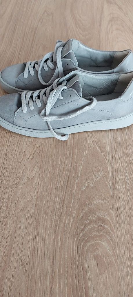 Buty szare półbuty sportowe sneakersy 36 gianmarko milaho trampki adid