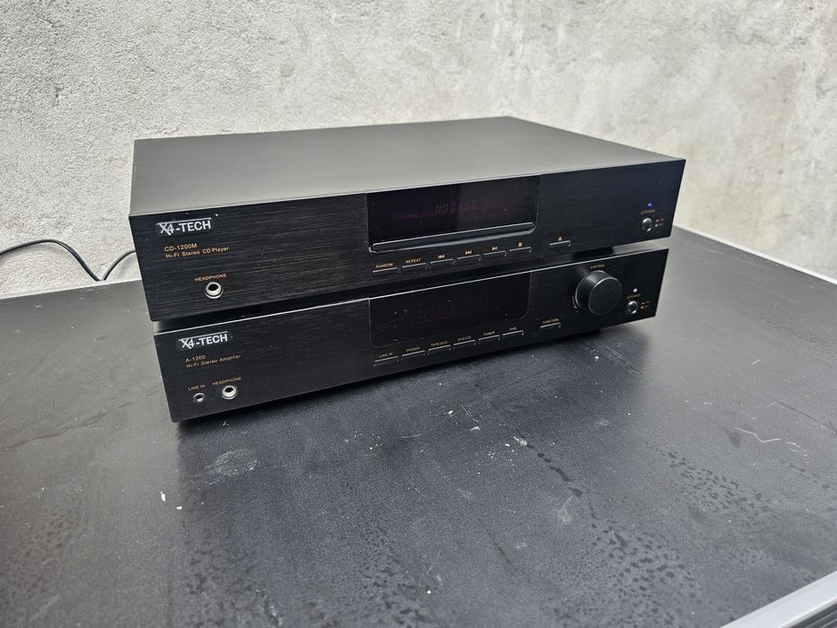 Wzmacniacz X4-tech A-1200 gratis CD