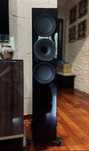 Kolumny KEF R7 Black Gloss w super stanie