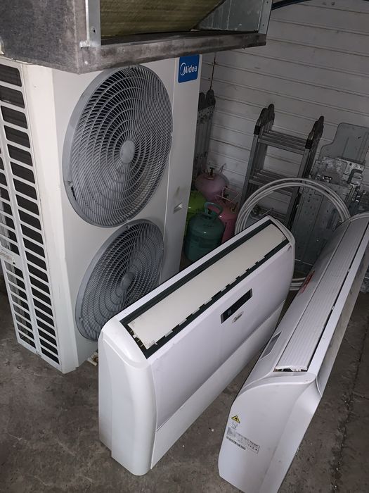 Мощные инверторные кондиционеры канальные, потолочные