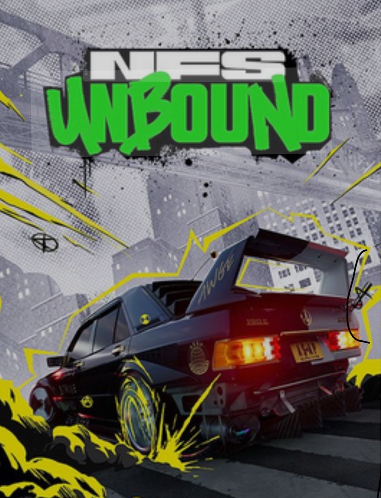 Jak nowa + gwarancja! Kierownica + NFS UNBOUND - XBOX