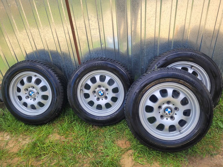 Koła zimowe alufelgi opony BMW E46 bridgestone BLIZZAK 195/65/15 2022r
