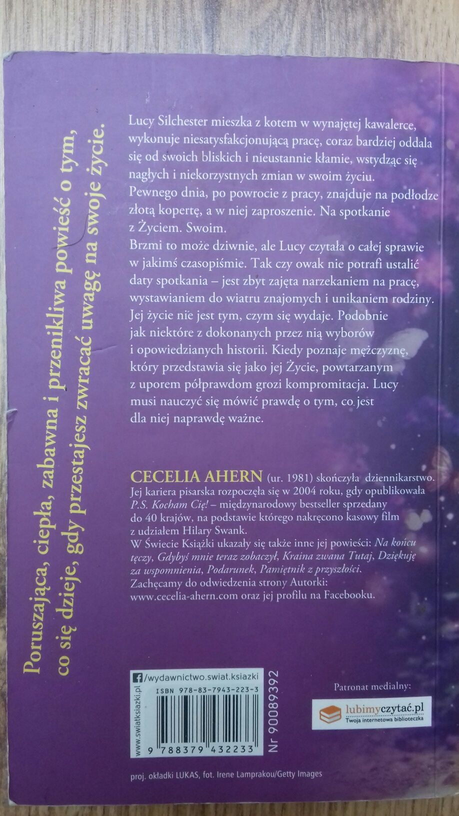 Cecelia Ahern ,,Pora na życie''