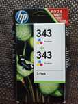 HP 343 tri-color dwupak