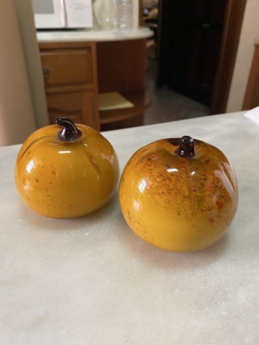 Mini aboboras decorativas de vidro
