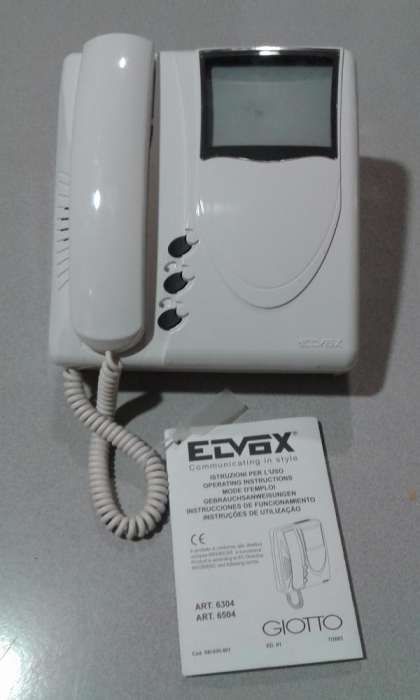 Vídeo Porteiro - Elvox Giotto 6504
