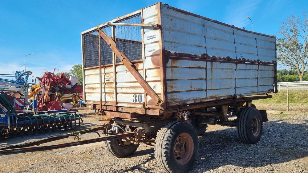 Ifa HW 60.11  IFA HW 60.11 Przyczepa Wywrotka HL 60 Dokumenty