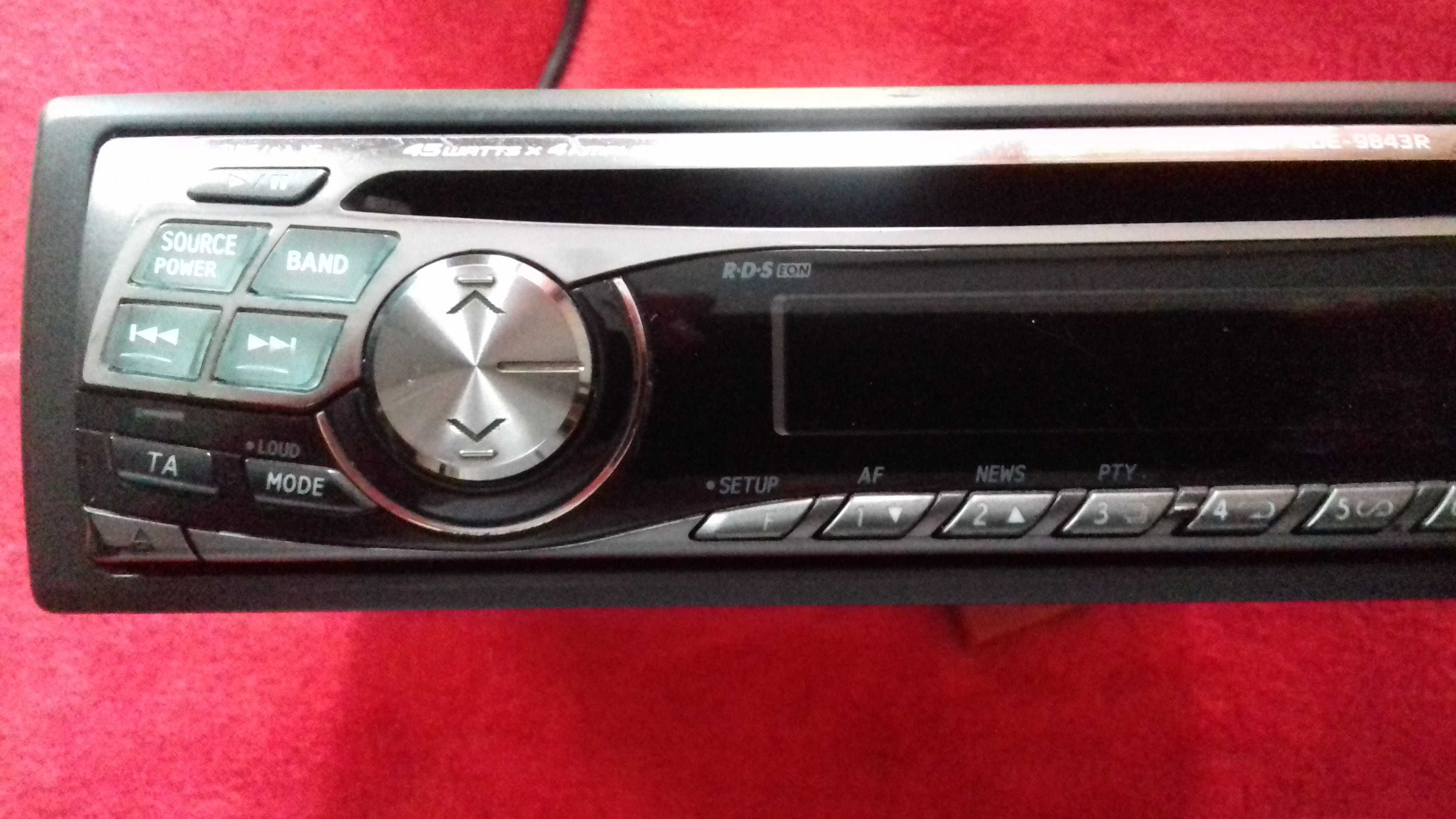 Radio Alpine CDE 9843R Car Stereo Multi CD Control Tuner Deck sprzedam
