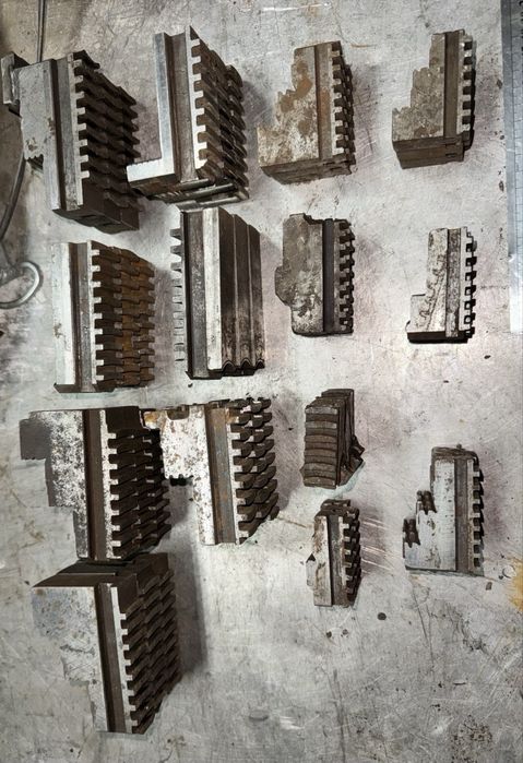 набор кулачков для токарного патрона