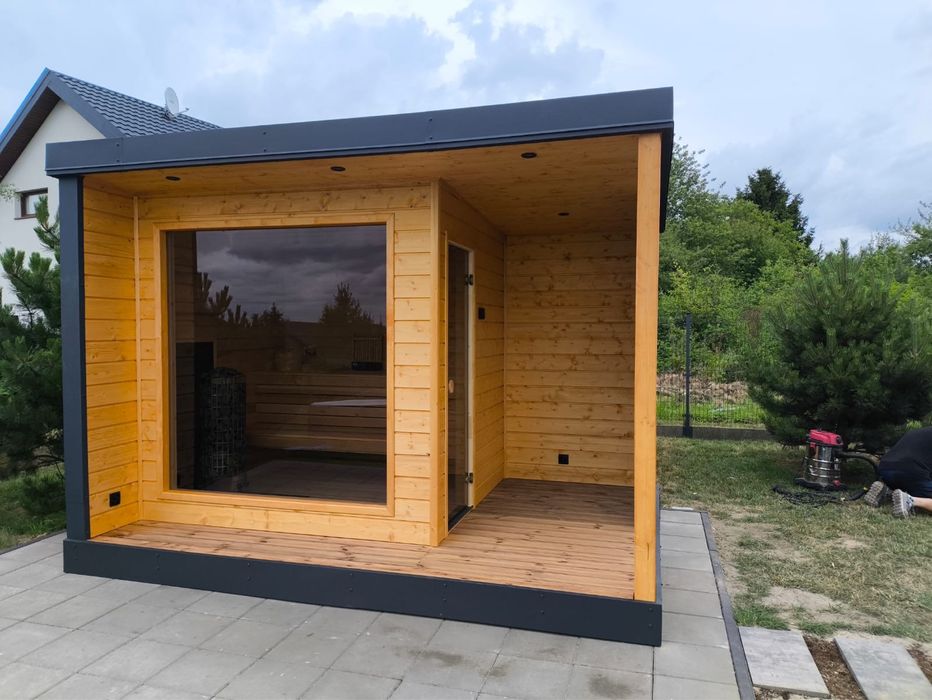 Sauna Ogrodowa 3,5 szerx2,5 gleb x 2,5 promocja 22800