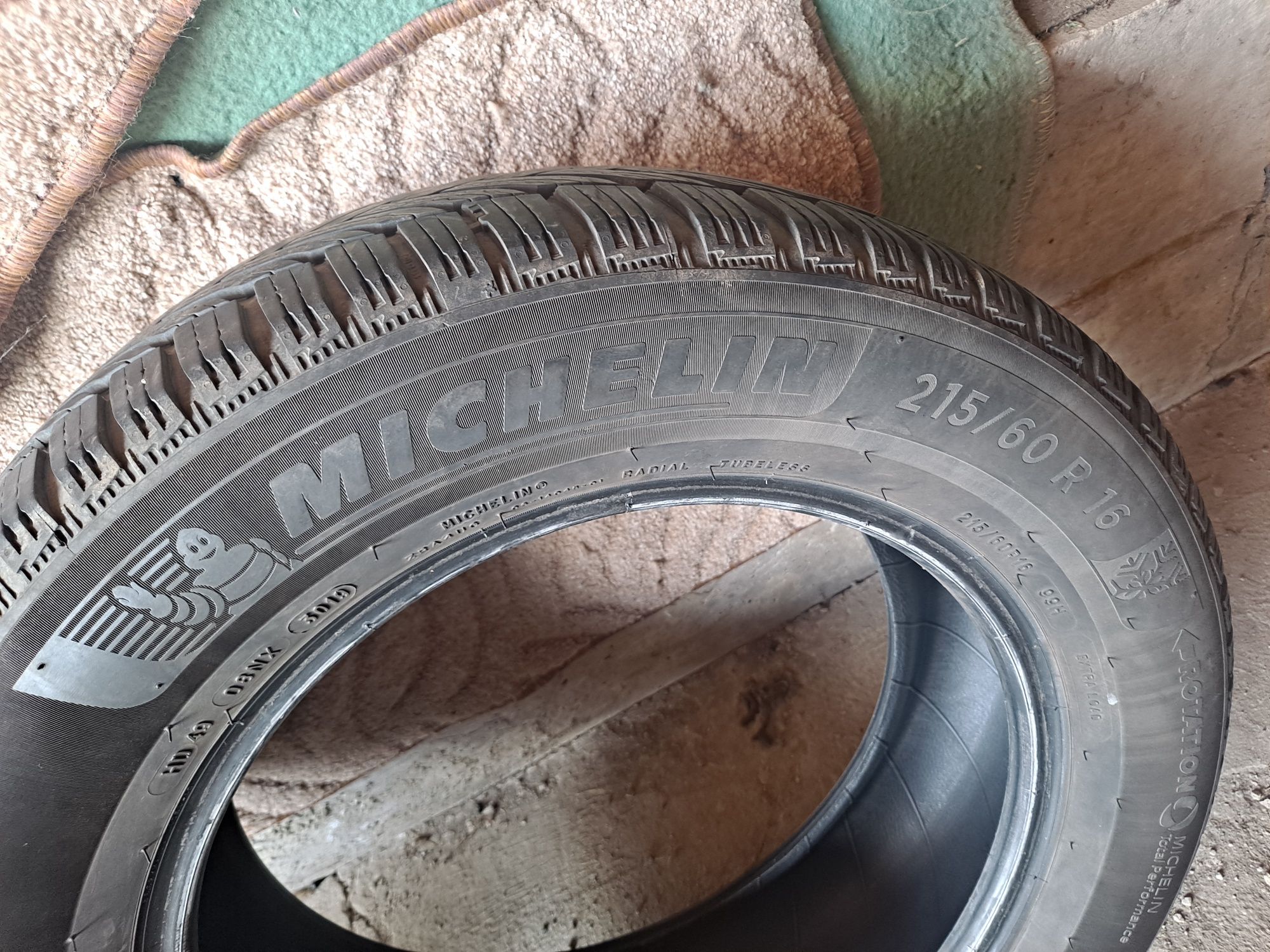 Michelin Alpin 215 60 r 16 super stan warto!