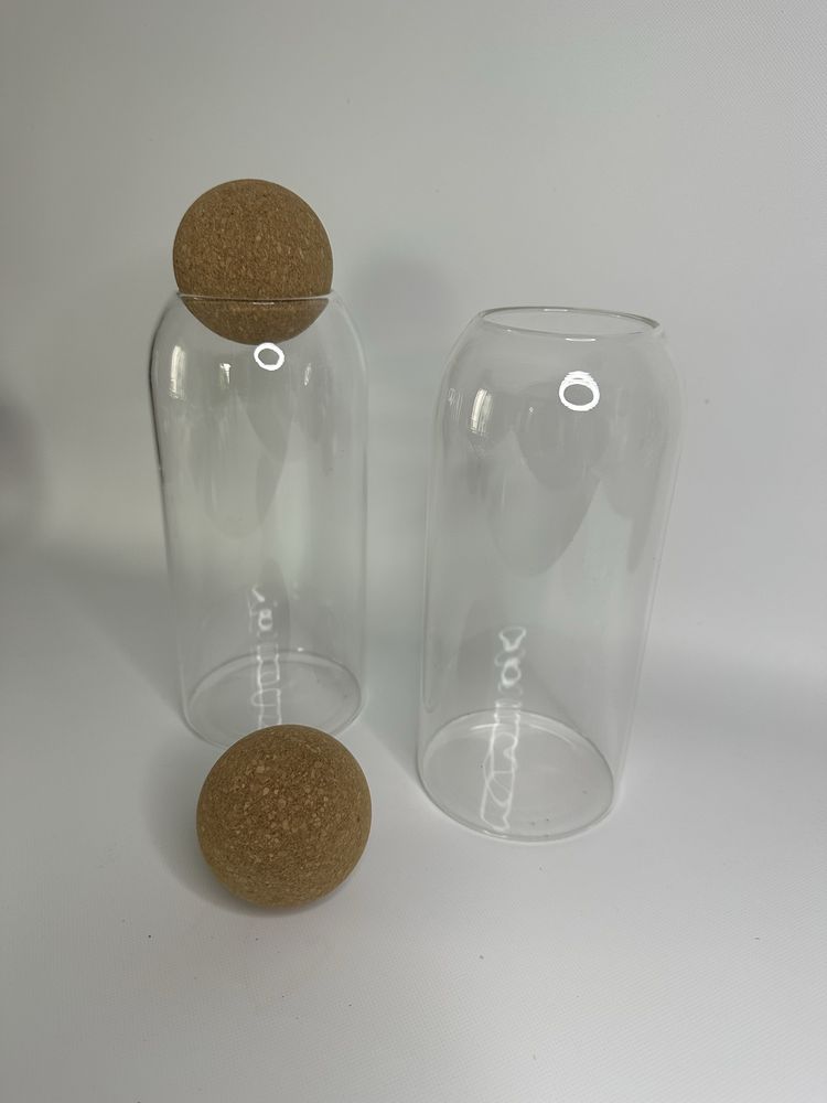 Pojemnik szklany z korkiem 1200 ml