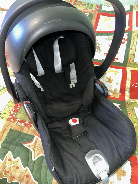 Автолюлька Cybex cloud Q + адаптеры к коляске Anex