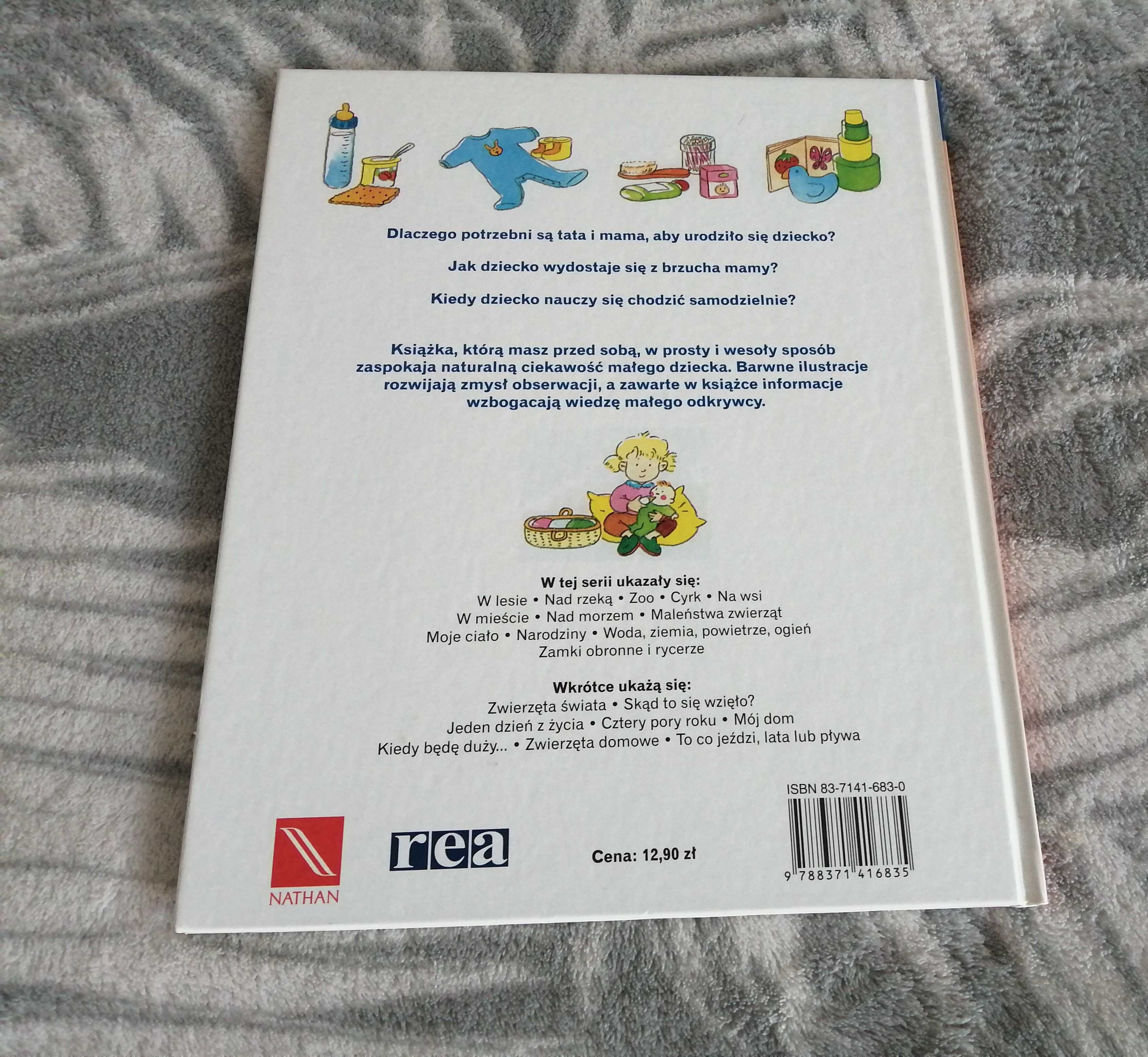 Książka Pytania i odpowiedzi dla 3-6 latków "Narodziny"