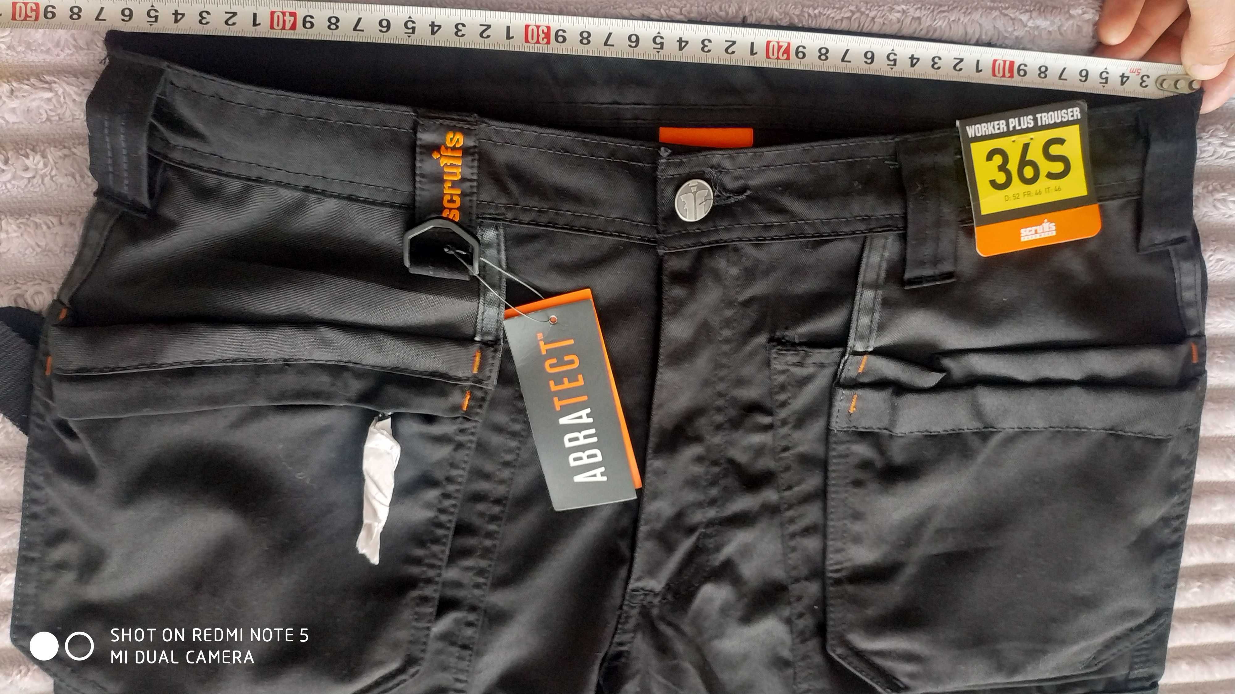 Рабочие фирменные штаны Scruffs (р. UK -36 S / DE-52 / FR -46 )