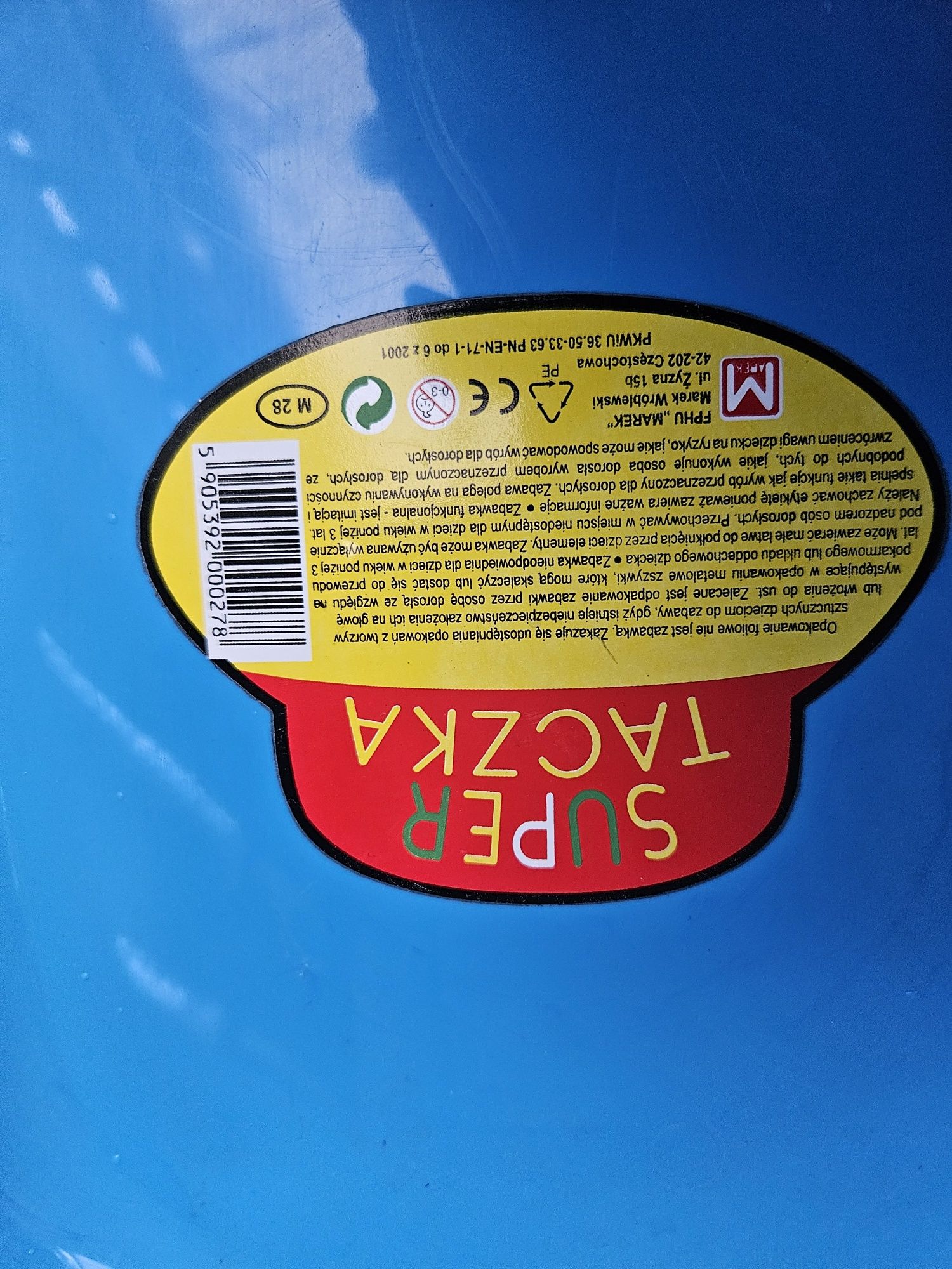 Super Taczka plastikowa dla dzieci