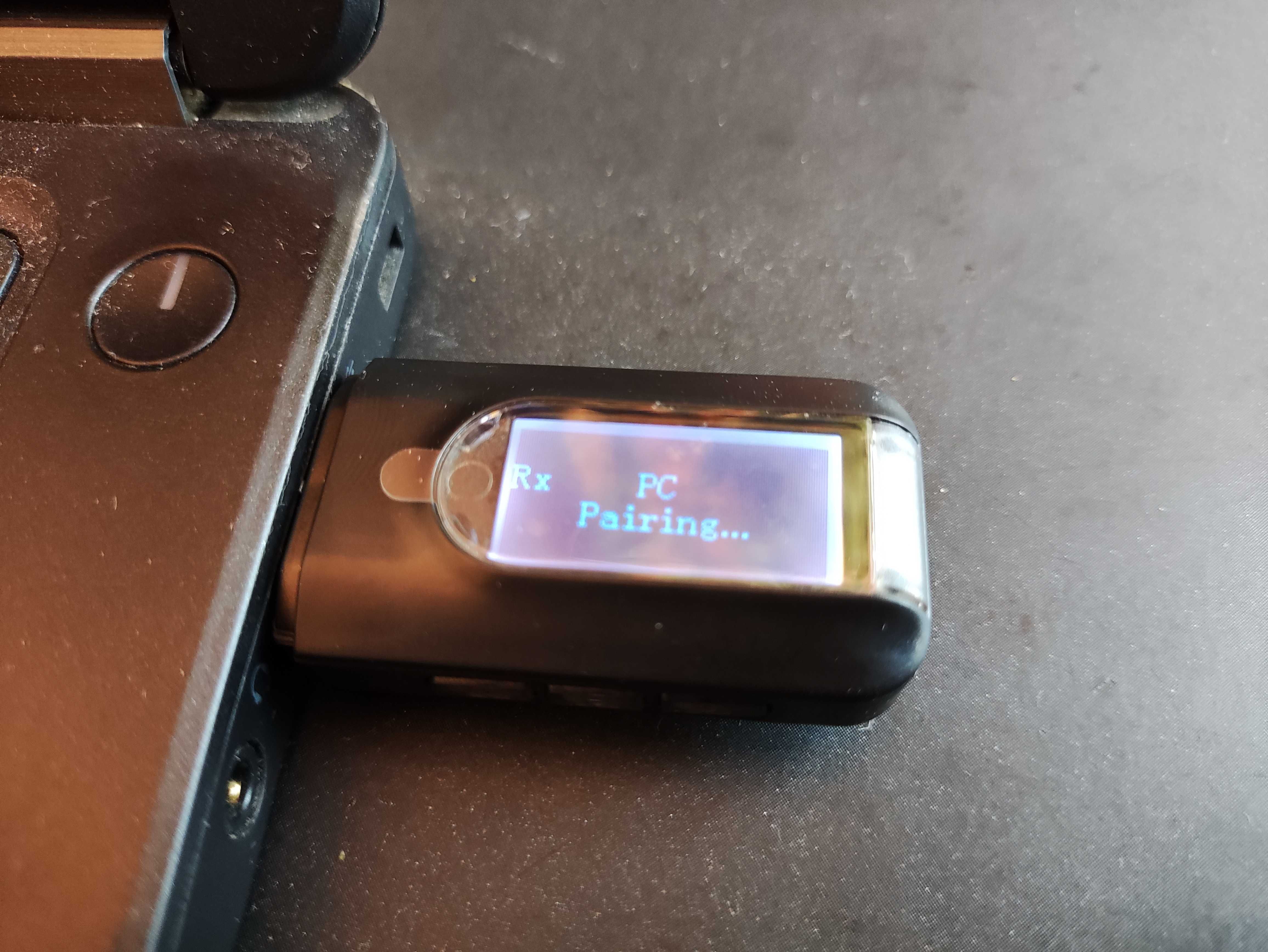 Transmiter lub Odbiornik Bluetooth z wyświetlaczem LCD