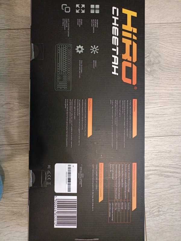 Klawiatura Gamingowa Hiro Cheetah - Gaming keyboard Hiro Cheetah.