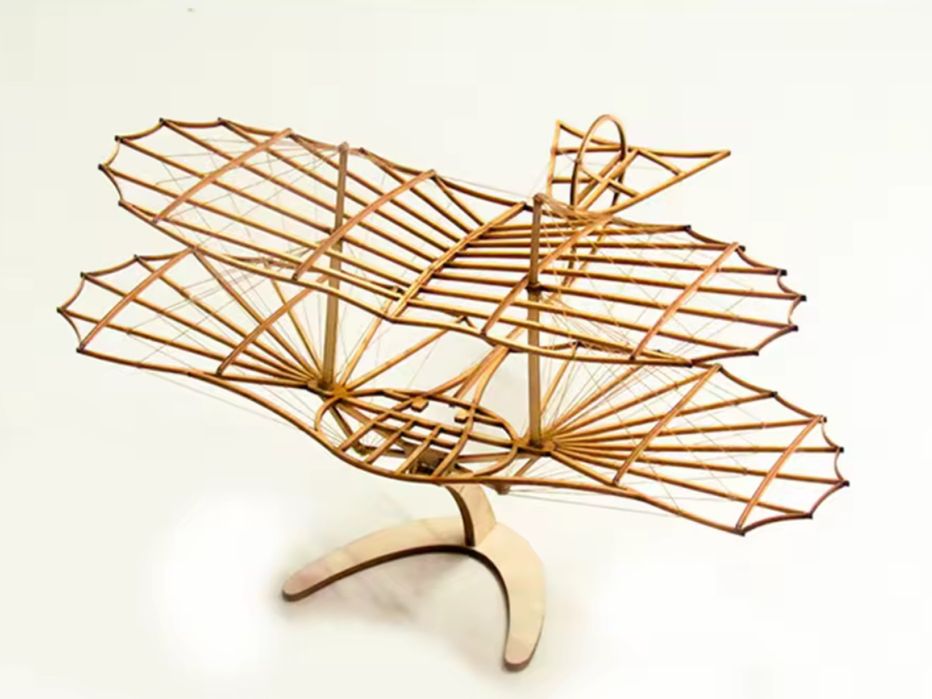 Zestaw do samodzielnego montażu, szybowiec Otto Lilienthal 247 mm