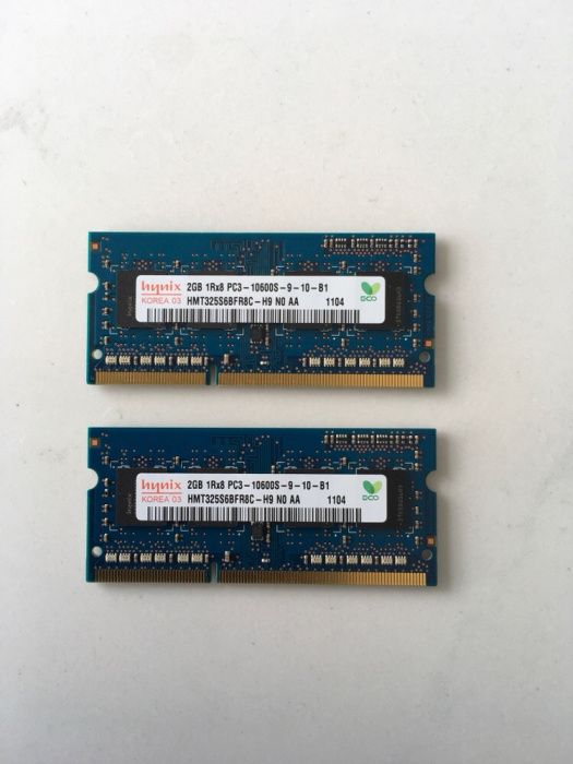 Memória RAM MacBook Pro 4 GB originais