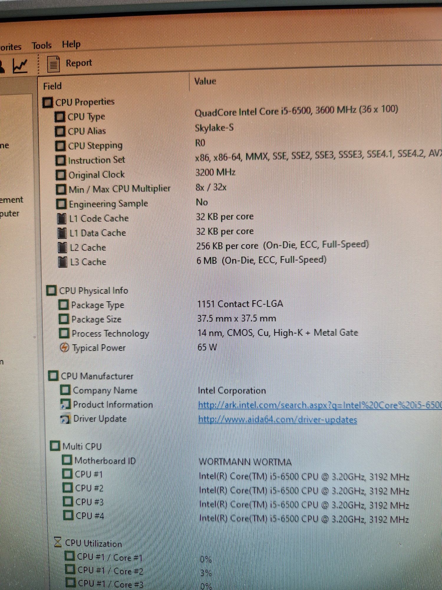 Intel i5-6500 3.6Ghz/8гб ddr4/Материнка/охлад Бистрий комплект для ПК