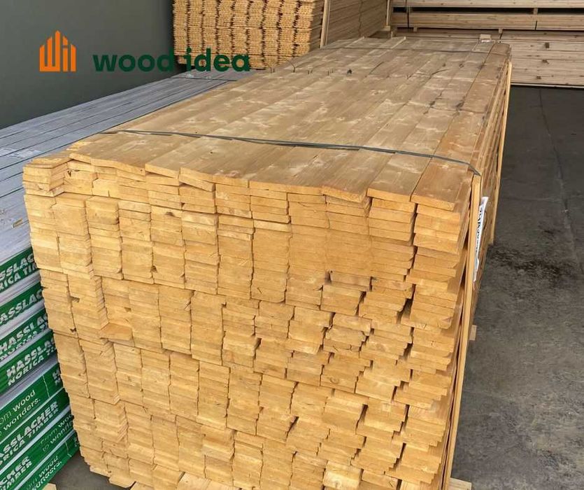 Deska | gładka | suszona | świerk | strugana | 19 mm 72 mm 2,5 m, kl.C