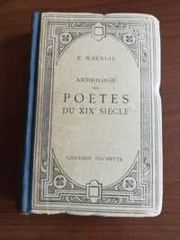 Stara francuska Książa z 1935 roku Poetes du XIX siecle E. Maynial