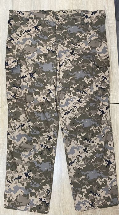 Штани карго, зимові, софтшел, 56р