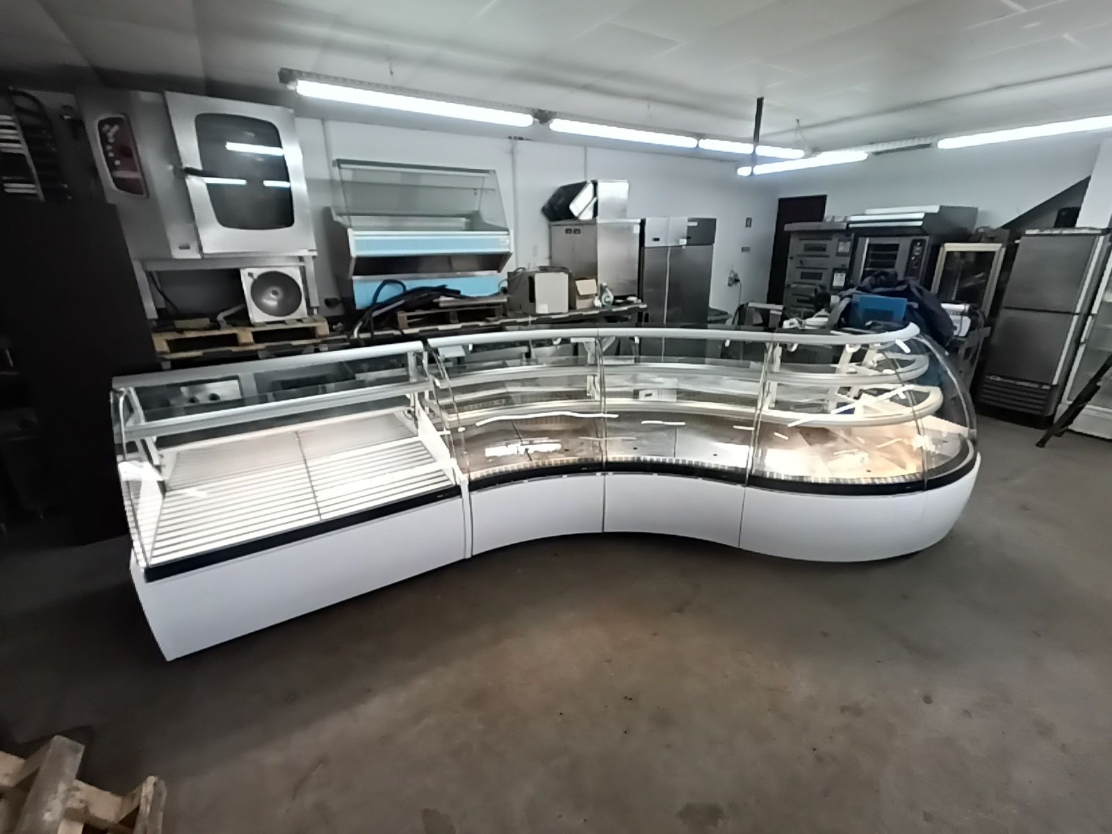 Vitrine expositor de pastelaria refrigerada
