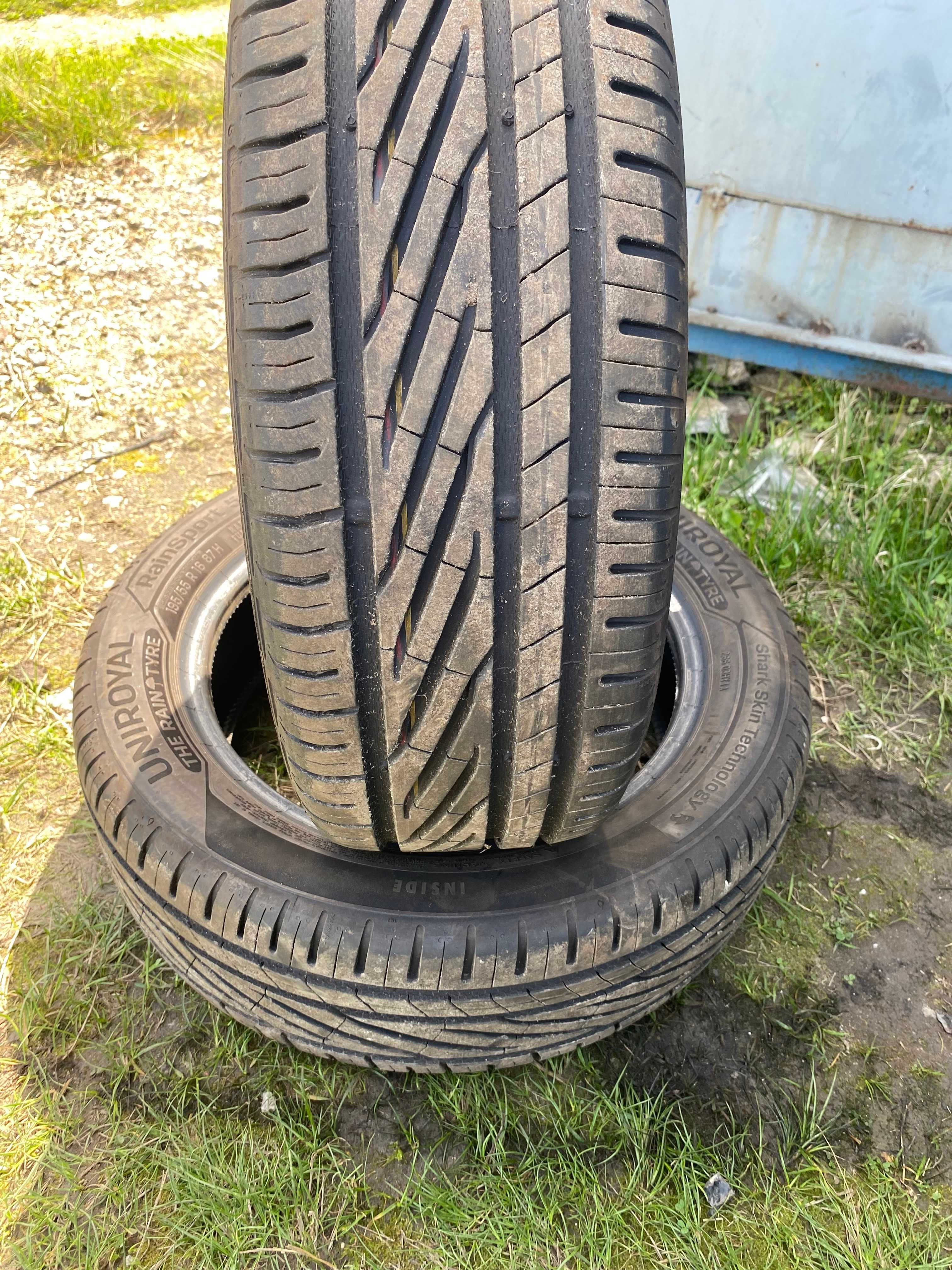 Opony letnie 4szt  uniroyal rain sport 195/55r16 7mm