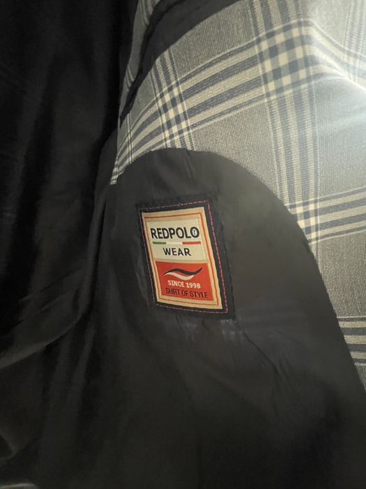 Marynarka męska w kratkę uniwersalna